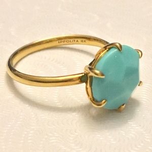 IPPOLITA 18K ROCK CANDY TURQUOISE Ring Size 6.25